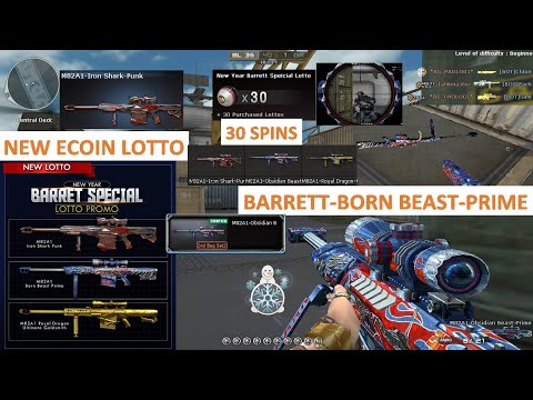 BARRETT-M82A1-BORN BEAST-PRIME & NEW YEAR BARRETT SPECIAL LOTTO IN CROSSFIRE PH 2021