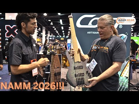 Cort Basses! (NAMM 2026)
