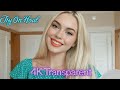 4K Bikini Lingerie Try On Haul New Amazing Transparent Lingerie See Through Dress With Angelina