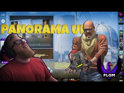 fl0m Reacts to New PANORAMA UI (CS:GO Update)
