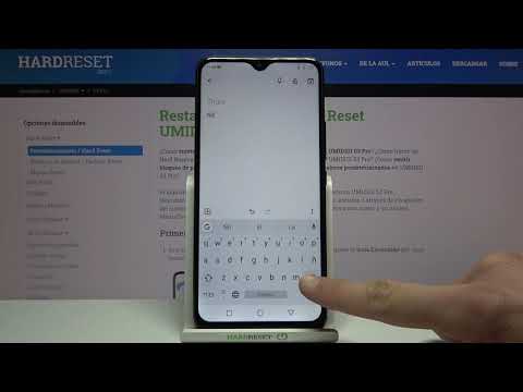 Cómo cambiar el teclado en UMIDIGI S3 Pro - configurar el idioma del teclado