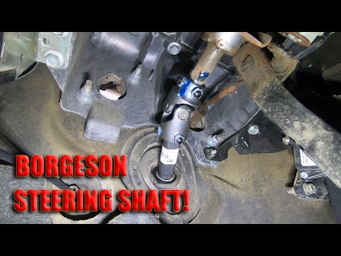 RAM 2500 BORGESON Steering Shaft Install.
