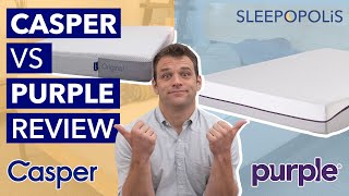Casper vs Purple Mattress Review - Which is the Better Bed F