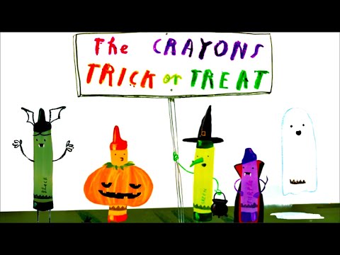 THE CRAYONS TRICK OR TREAT, A Halloween Kids Read Aloud