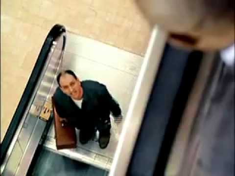 Trapped On An Escalator