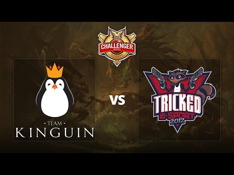 [LoL] Team Kinguin vs Tricked Esports - EU Challenger Series Qualifiers - Day 2