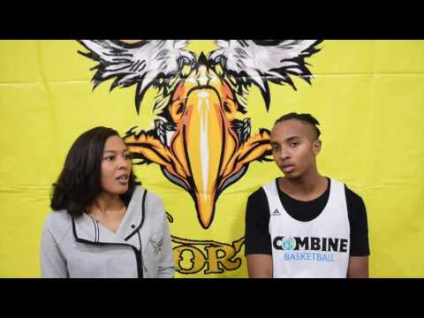 Gaetan Ndoumbe  of Combine Academy Speaks With Eagle Eye Sports