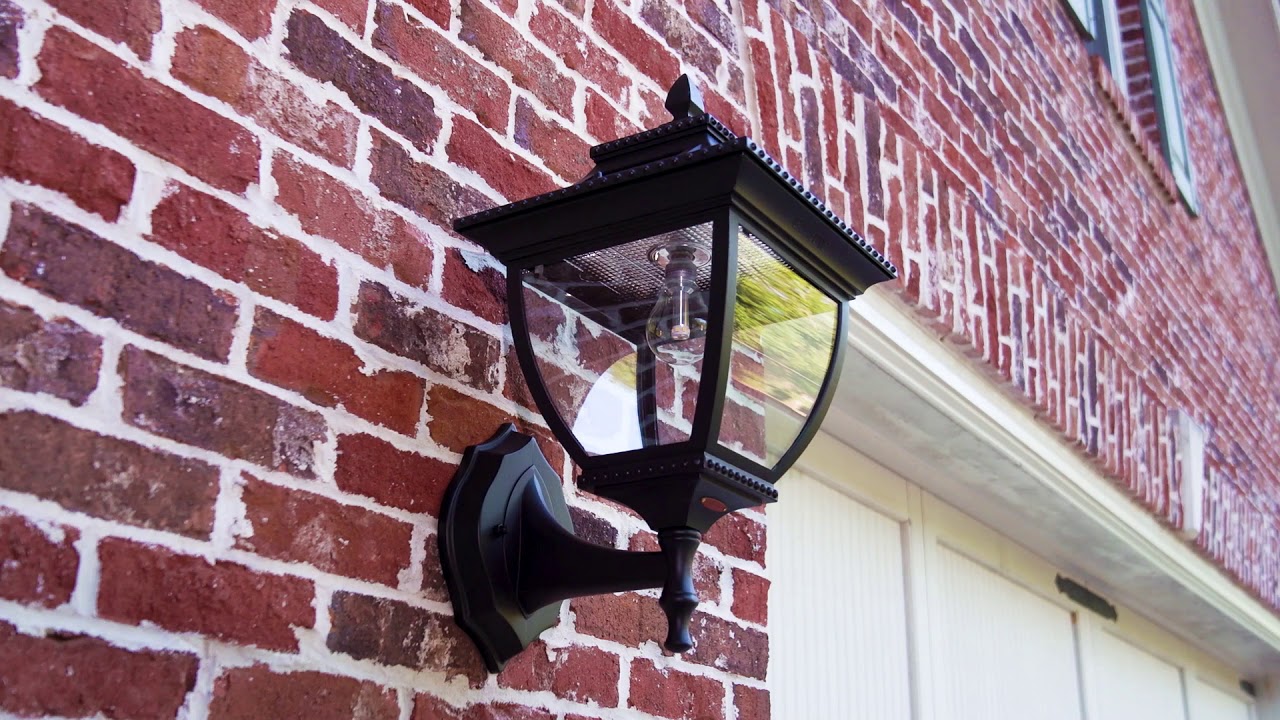 Video 1 Watch A Video About the Black Solar LED Outdoor Post Light