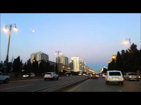 Haydar Aliyev avenue - Baku 10.01.2015