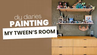 DIY Diaries: Painting My Tween's Room {Field Trip by Clare Paint}