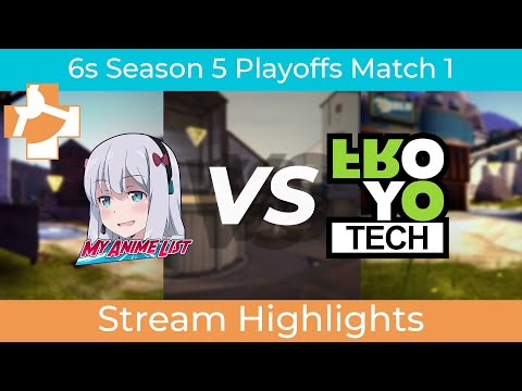 RGL 6s S5 Playoffs M1:  MyAnimeList After Dark vs Froyotech | Stream Highlights | March 30, 2021