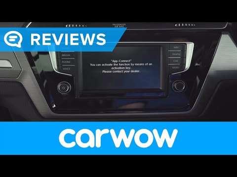 Volkswagen Touran 7 Seater 2018 infotainment and interior review | Mat Watson Reviews