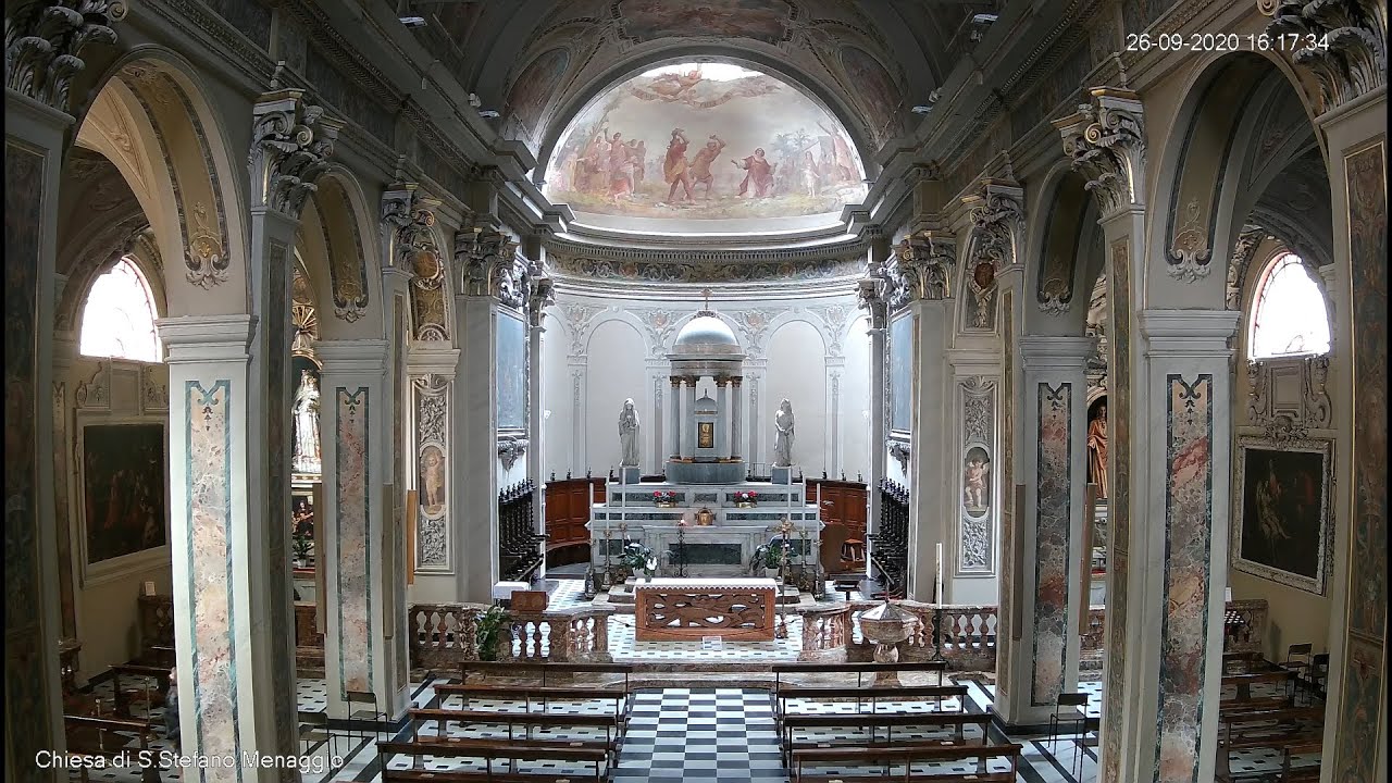 Live webcam view of Interior de la Iglesia Santo Stefano