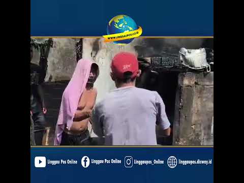 Tertidur Saat Masak Air, Rumah Terbakar di Musi Rawas