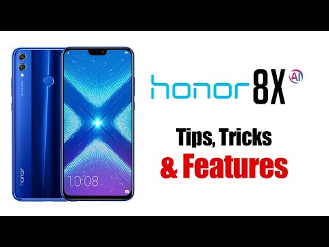 Honor 8x Tips Tricks and features