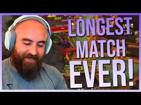 LONGEST MATCH EVER! (Fury / HPal 2v2 Arena) - WoW Shadowlands 9.2.5 Warrior PvP