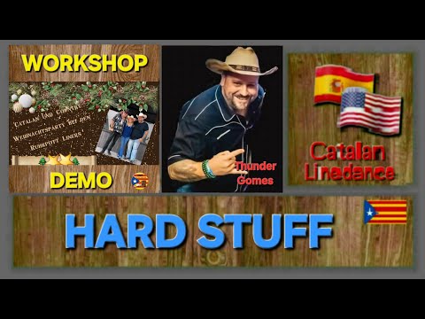 HARD STUFF ❤️ by Thunder Gomes...Workshop (Demo) / Catalan & Country Weihnachsparty Ruhrpott Liners 