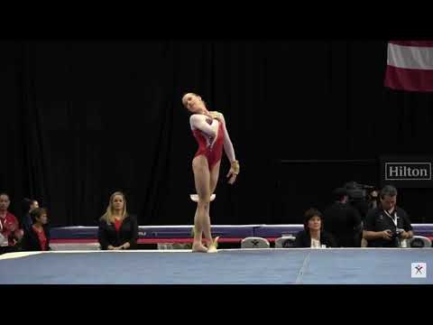 Floor Exercise Execution Breakdown #2 - Madison Kocian 2016