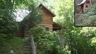 preview picture of video 'Timber Creek Valle Crucis NC Log Cabin Rental'