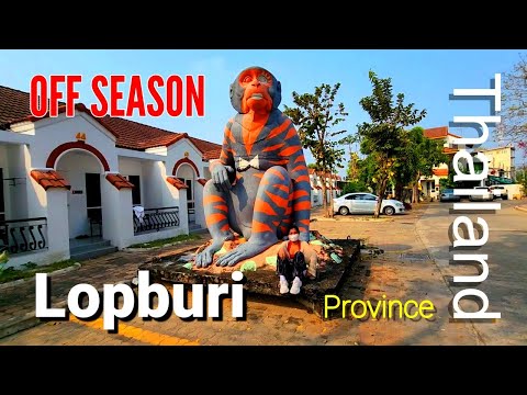 Fora de temporada na província de Lopburi, temporada de queimadas na Tailândia