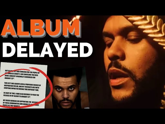 The Weeknd Postponed His Upcoming Album