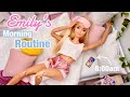 Emily’s Morning Routine! Barbie Doll Routine Video - Emily’s Vlog