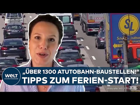 FERIEN-START: ADAC rechnet mit Megastaus auf Autobahnen - Tipps zum Umfahren und Routen-Planung!