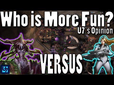 StarCraft 2: Who is More Fun to Play?? Zagara Versus Nova (U7's Opinion)