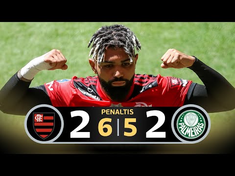 🔴⚫ FLAMENGO 2 X 2 PALMEIRAS 🟢⚪(Penalties 6-5) 🏆Super Cup 2021 🎙️Galvão Bueno ⚽ highlights