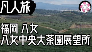 【凡人旅】八女中央大茶園 展望所に行く