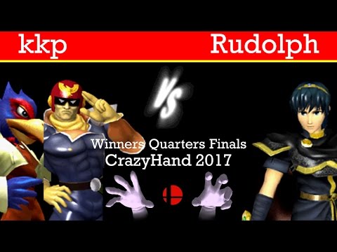 CrazyHand 2017 WQF - kkp(C.Falcon,Falco) vs. Rudolph(Marth)