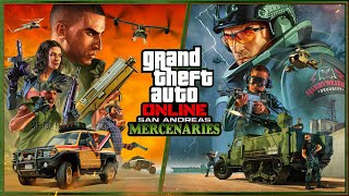 Rockstar Games GTA Online: San Andreas Mercenaries ya disponible anuncio