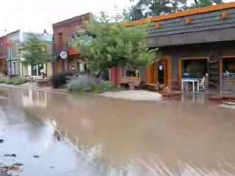 Lyons Flood: Main Street, 360  panorama. 9.12.13
