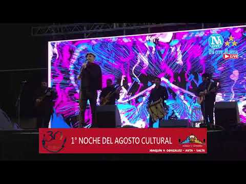 1° Noche del Agosto Cultural en Joaquín V. González 2026