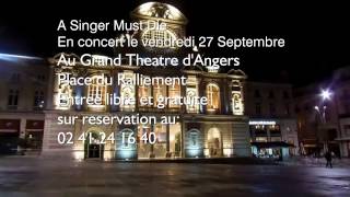 A Singer Must Die en concert a Angers