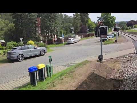 Trať 212 - Os 9217 - Čerčany - Kácov zast. - ČD 810 446-5 - Posázavský pacifik 2/3