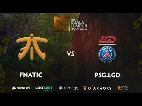 Fnatic vs PSG.LGD Game 1  (BO3) | The Kuala Lumpur Major Group Stage