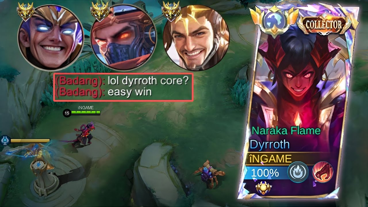 HOW TO DEAL AGAINST AGGRESSIVE META HERO IN SOLO HIGH RANK?! | DYRROTH ITEM & GUIDE! - MLBB