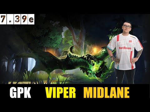 GPK [VIPER] MID 7.39e- DOTA 2 HIGHEST MMR MATCH#dota2gameplay  #dota2  #gpk