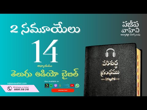II Samuel 14    2 సమూయేలు   Sajeeva Vahini Telugu Audio Bible