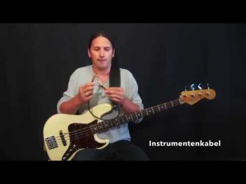 E Bass lernen - Die Einführung in das Instrument