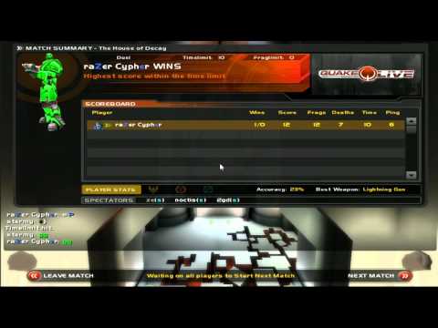 [QL LAN] DHS2010: cypher vs stermy + interview of cyp