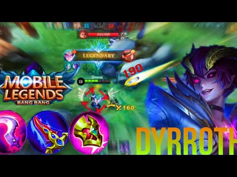 tank with Dyrroth in the new meta ||  mobile legends 🔥
