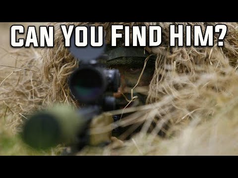 Can You Spot The Sniper Before He Shoots You?