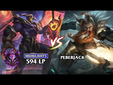 [EUW] 13.4 - CHALLENGER AATROX ''Usmex'' vs GRANDMASTER OLAF ''Peberjack'' - TopLane Kingdom