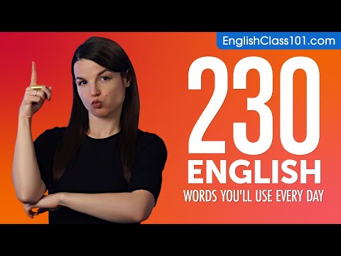 10 English Words You ll Use Every Day Basic Vocabulary 41