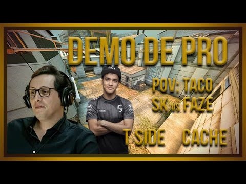 [PT] zorlaK Analysis: PoV TACO - SK vs PHASE - CACHE (T Side) [Pro Demo]