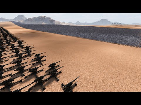 500.000 Heavy Knights vs 200 Howitzers | Ultimate Epic Battle Simulator 2