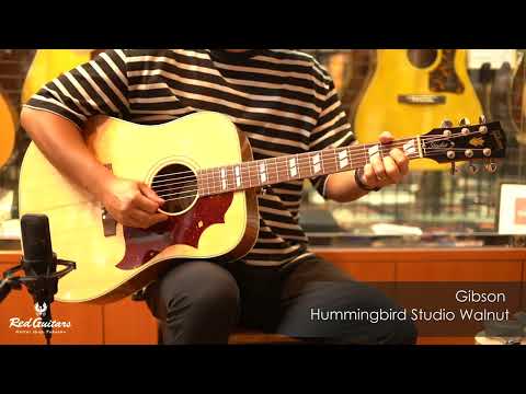 Gibson Hummingbird Studio Walnut 2023 - Satin Natural - upgraded electronics image 12
