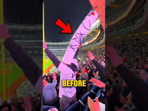 Siblings Build CRAZY Chicken Bucket Tower Mid-Game 🤯🏟️#shorts